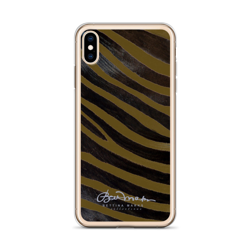 Olive Zebra iPhone Case (select model)