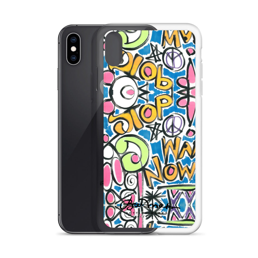 Stop War Now Graffiti iPhone Case (select model)