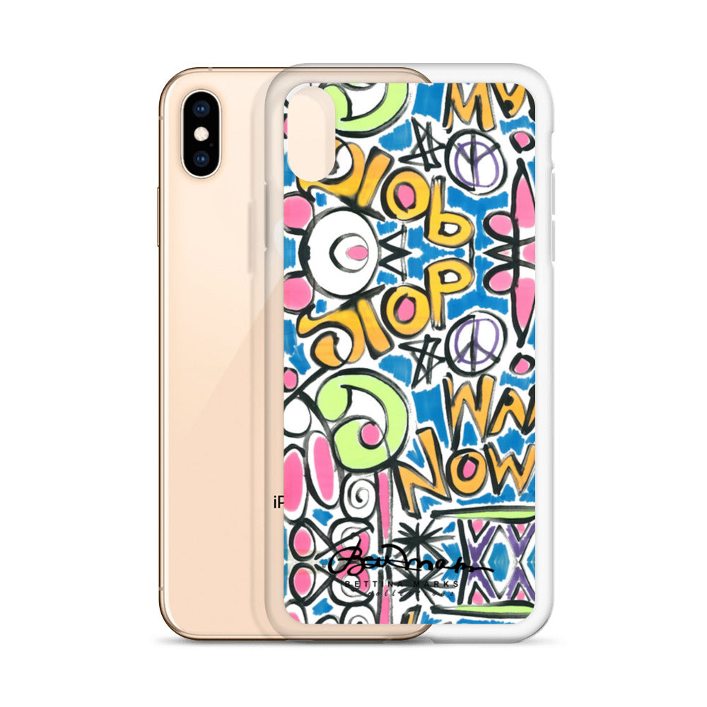 Stop War Now Graffiti iPhone Case (select model)