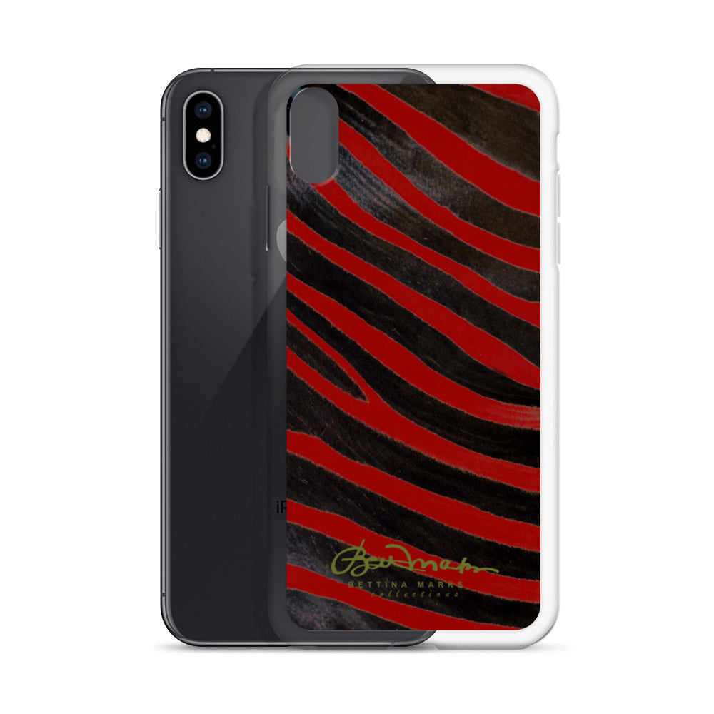 Red Zebra iPhone Case (select model)