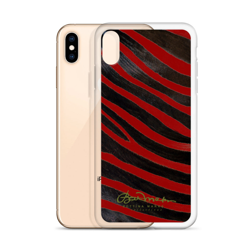 Red Zebra iPhone Case (select model)