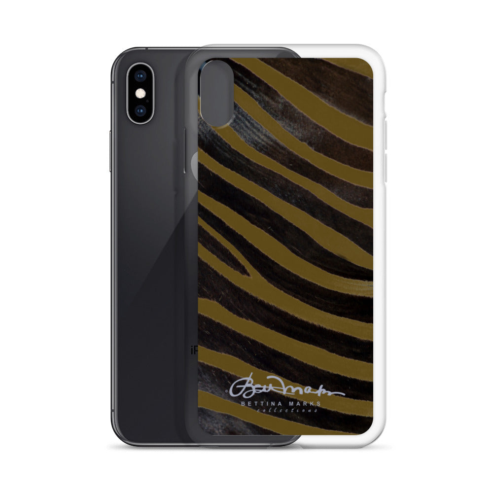 Olive Zebra iPhone Case (select model)