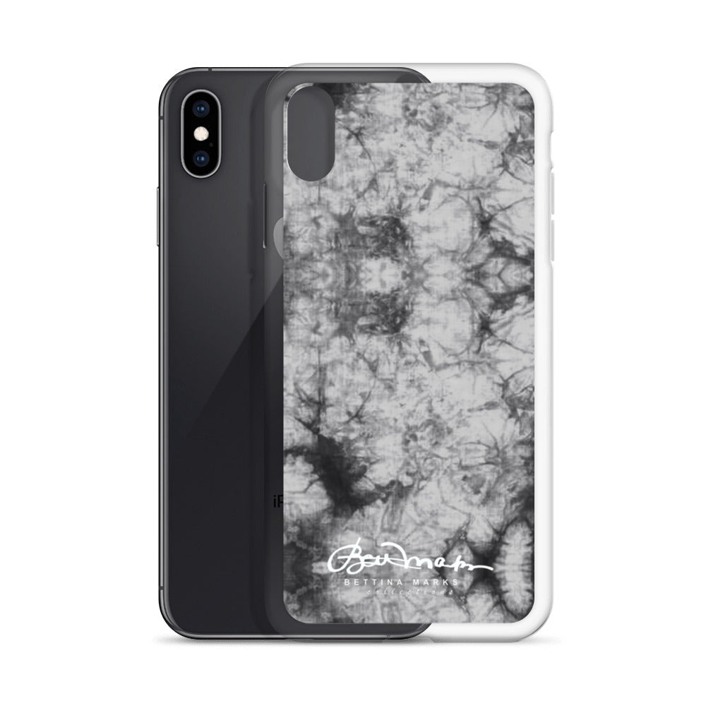 Grey Tie Dye iPhone Case (select model)