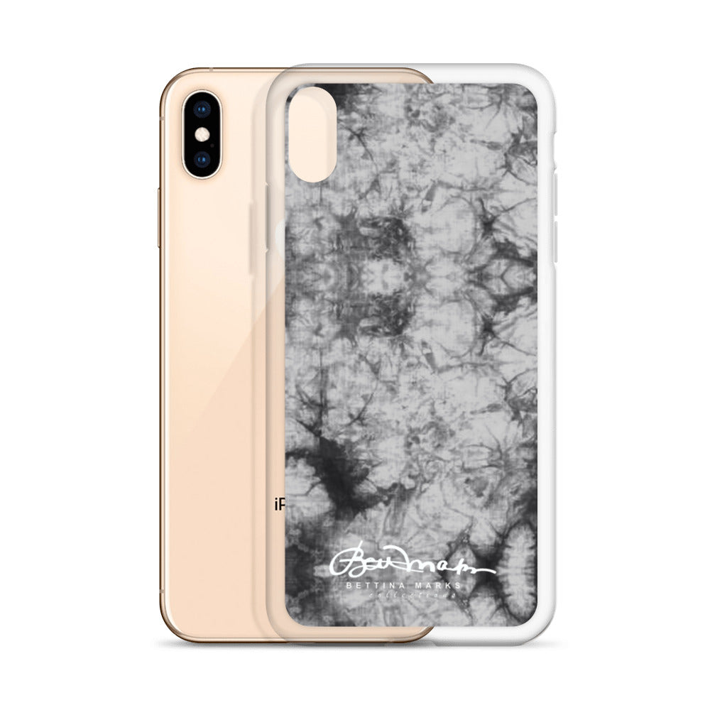 Grey Tie Dye iPhone Case (select model)