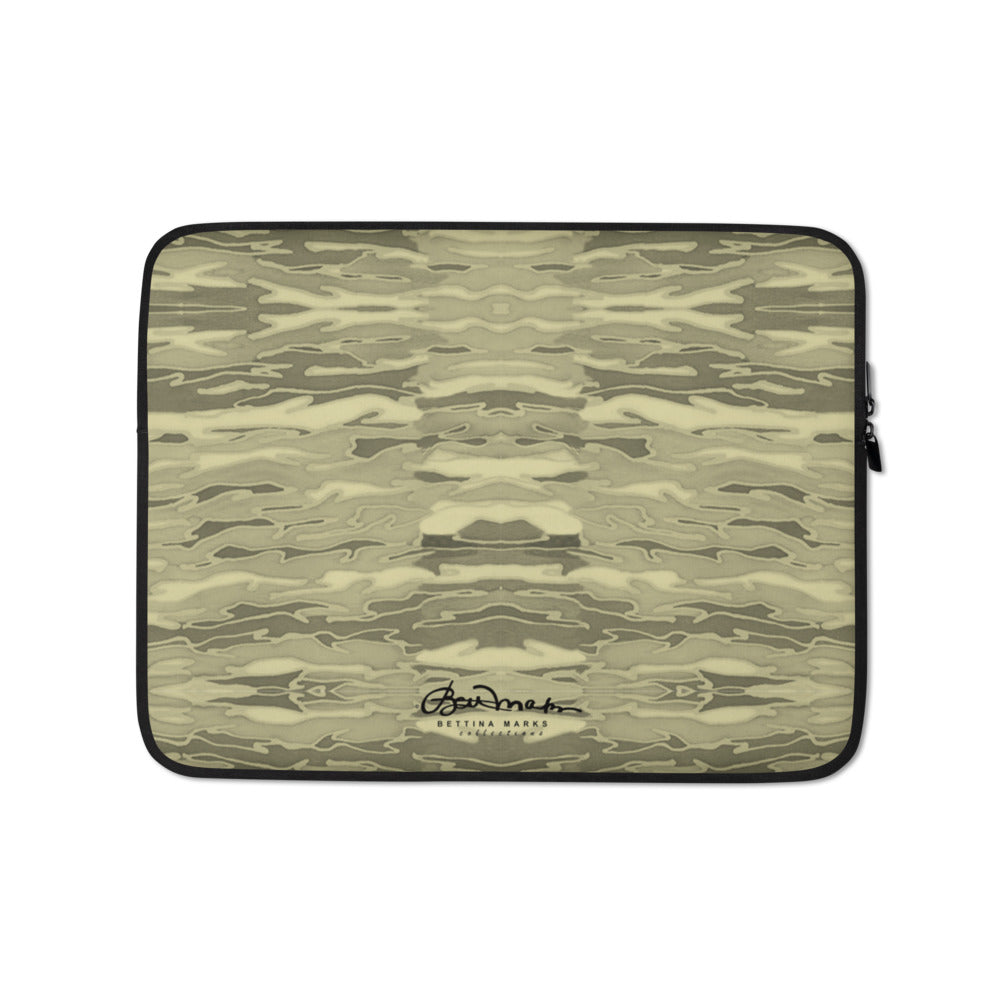 Khaki Lava Camouflage Laptop Sleeve