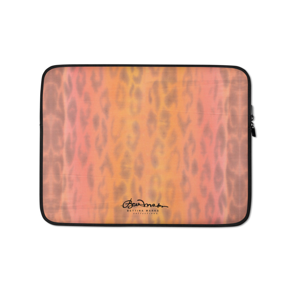 Ombre Leopard Laptop Sleeve