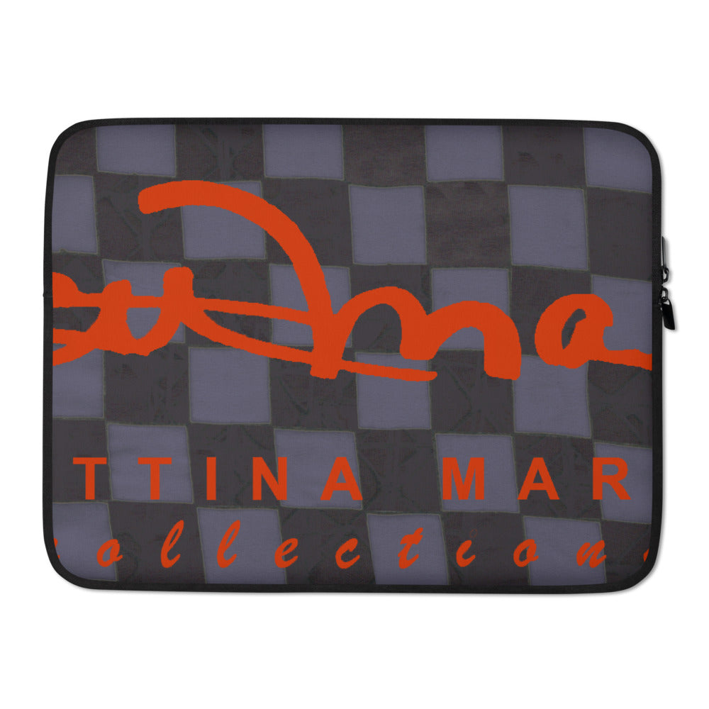 Slate Checkerboard Laptop Sleeve