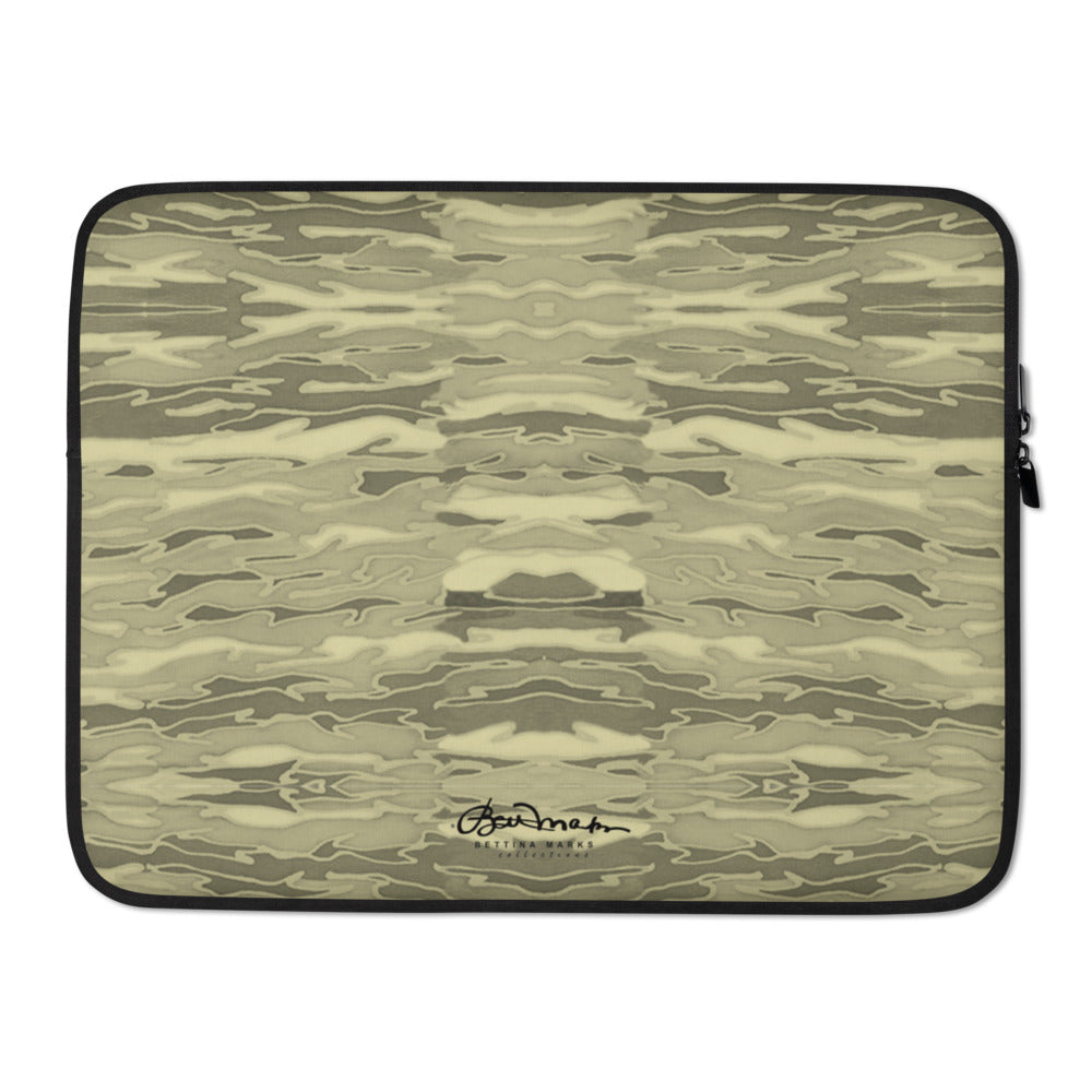 Khaki Lava Camouflage Laptop Sleeve