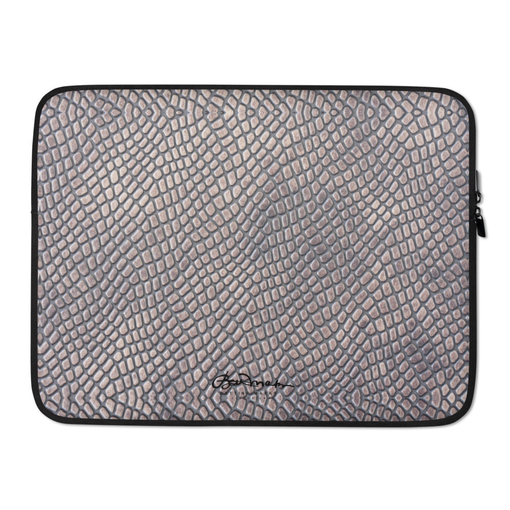 Croc Print Laptop Sleeve