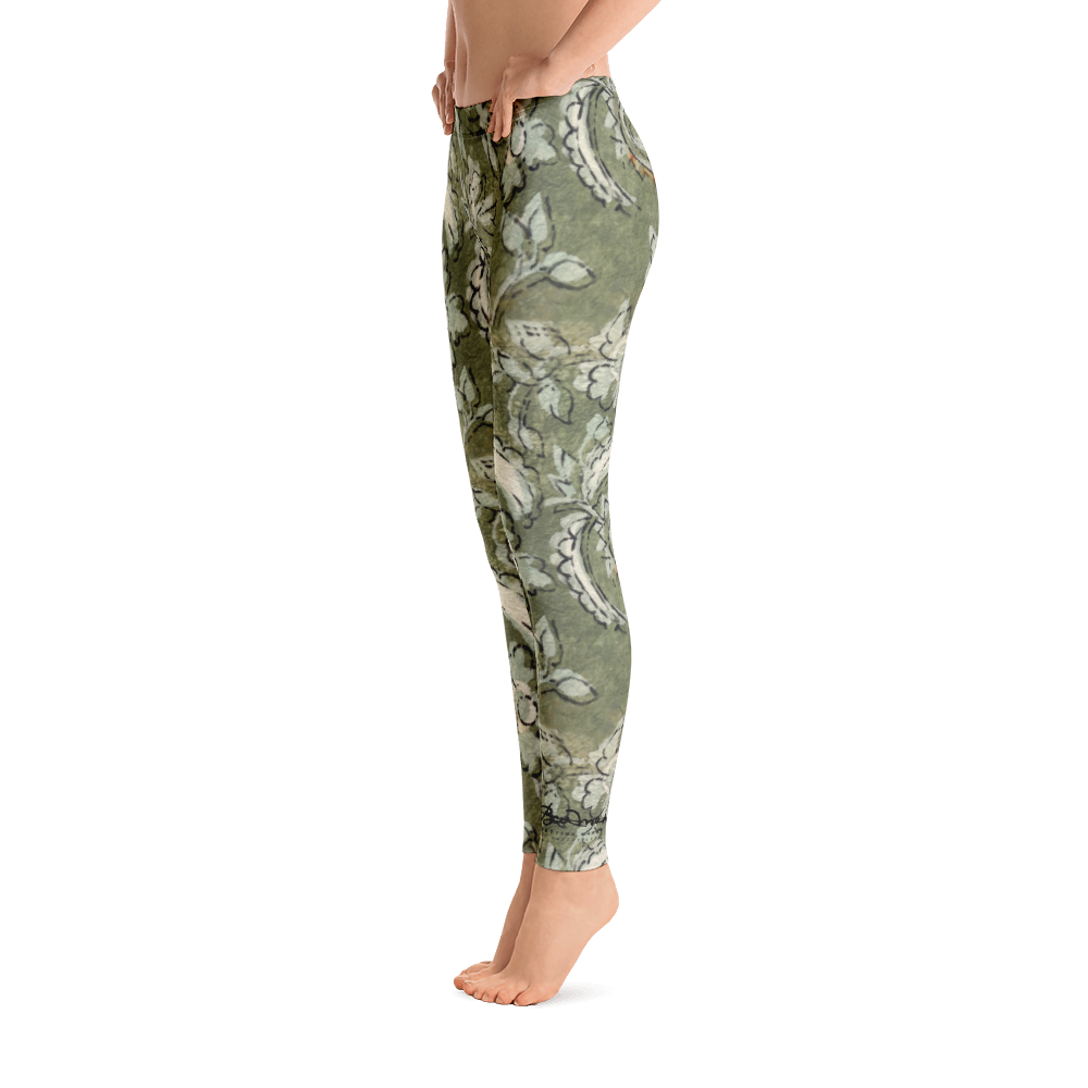 Floral Paisley Leggings