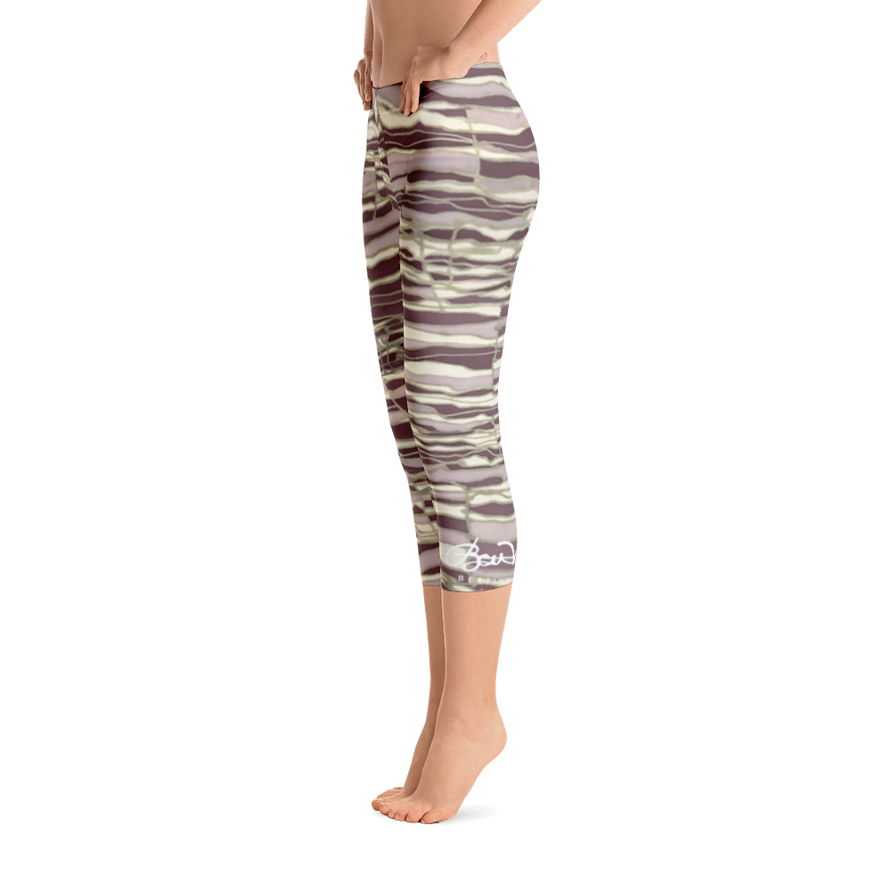 Techno Capri Leggings Left