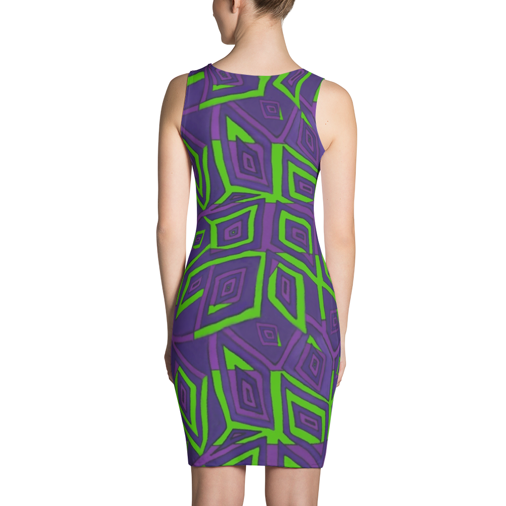 Joker Madness Fitted Dress