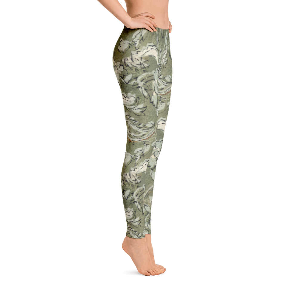 Floral Paisley Leggings