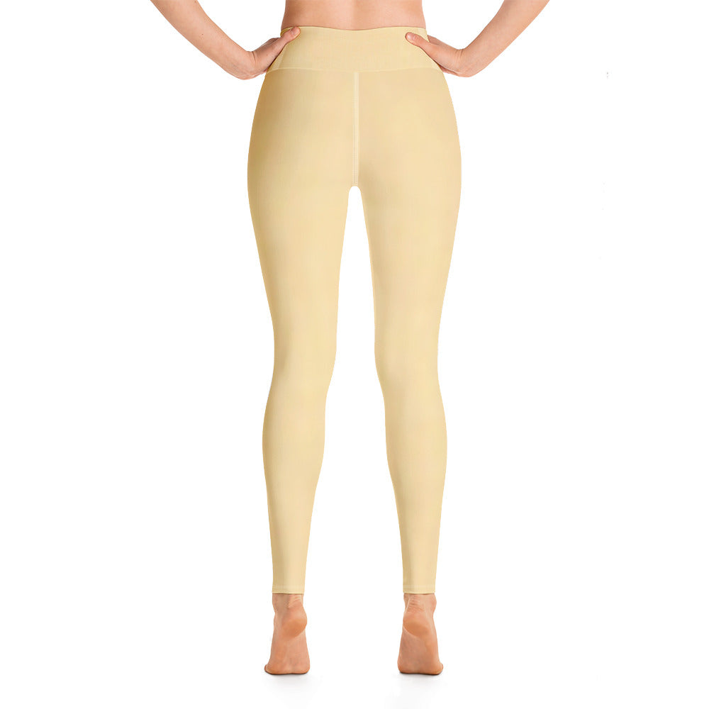 Solar Plexus Yellow Yoga Leggings