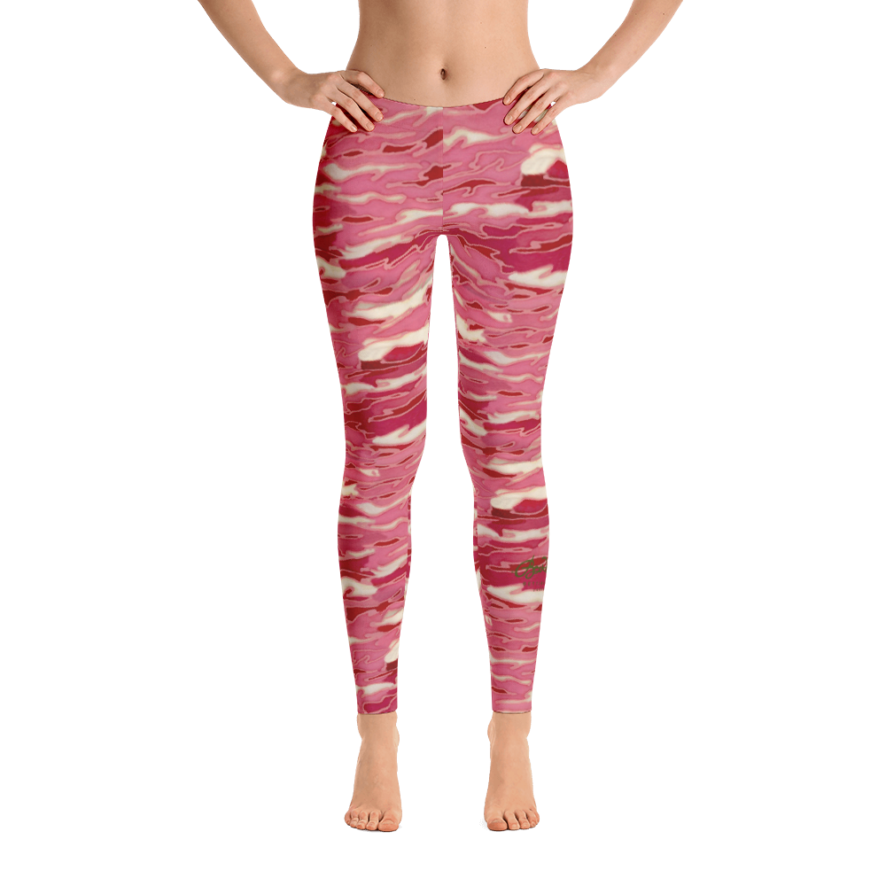 Pink Camouflage Lava Leggings