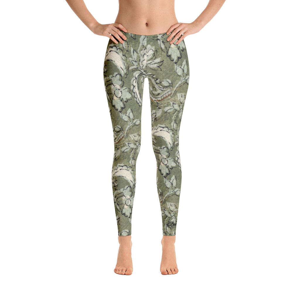 Floral Paisley Leggings