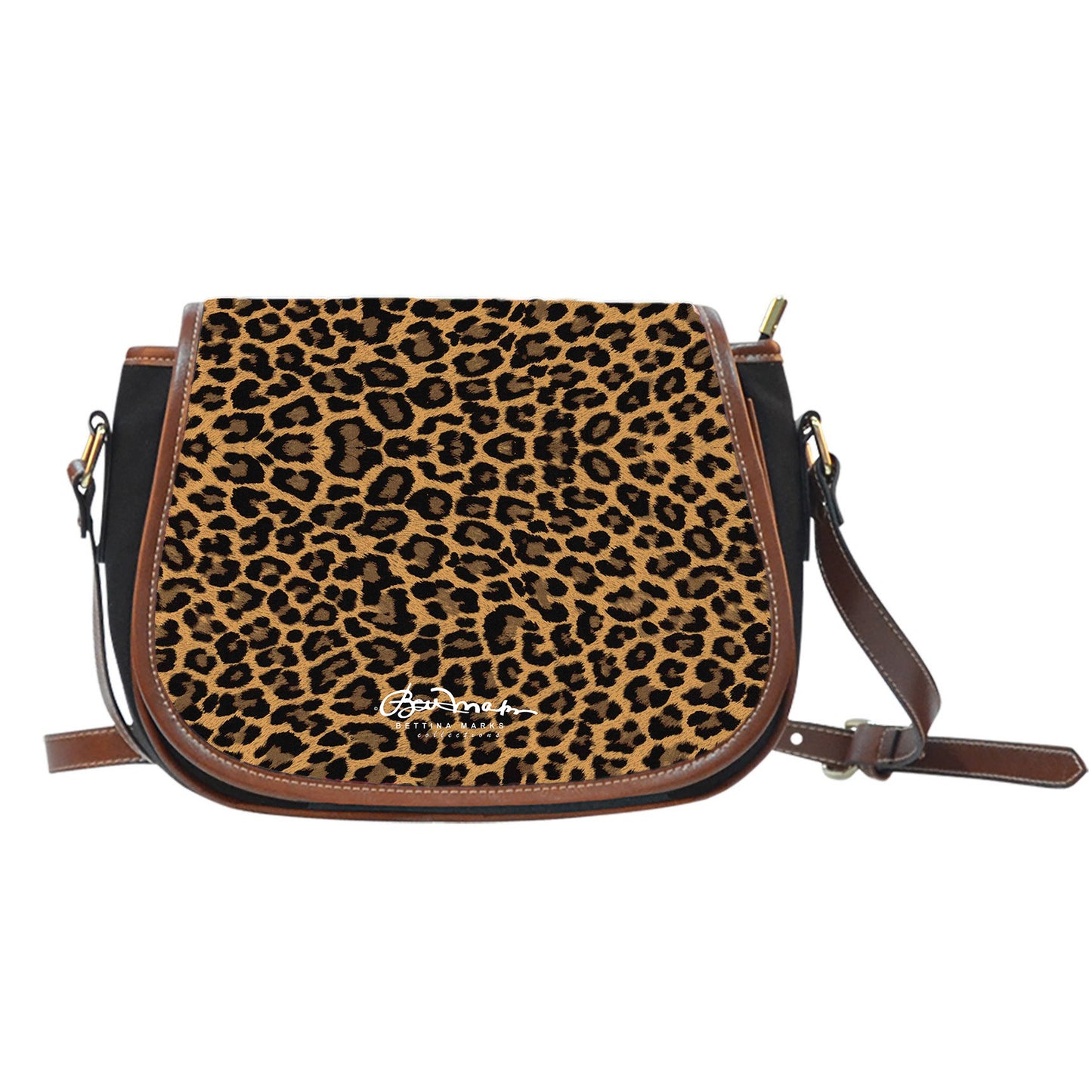 Leopard Saddle Shoulder Bag