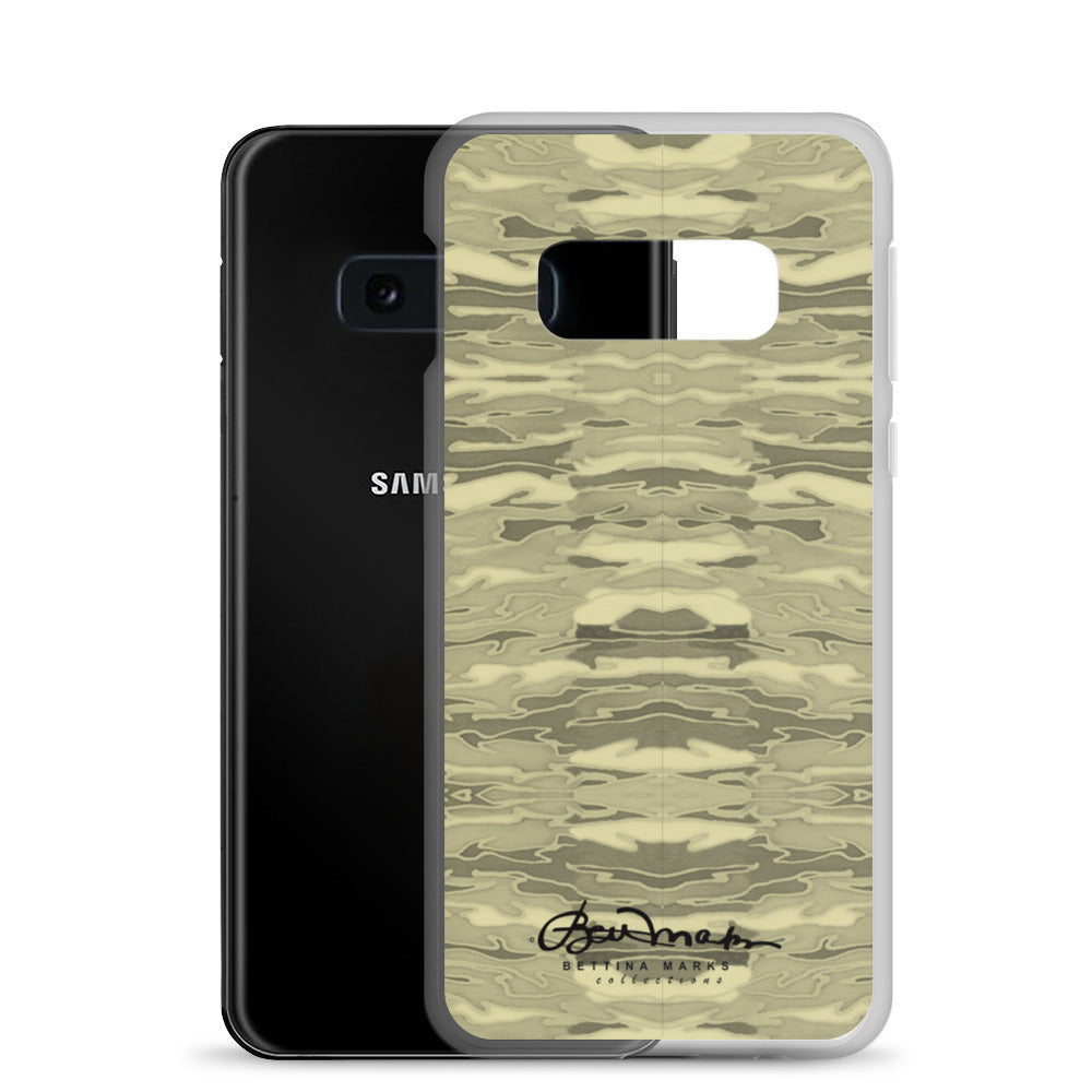 Khaki Lava Camouflage Samsung Case (select model)