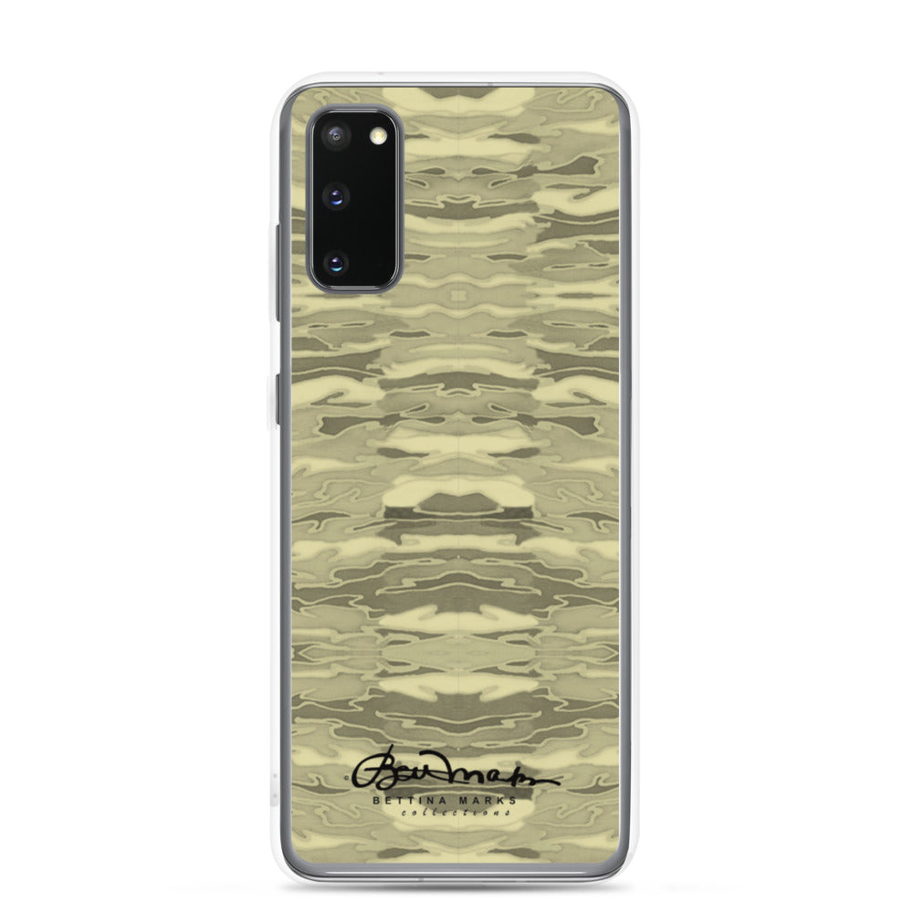 Khaki Lava Camouflage Samsung Case (select model)