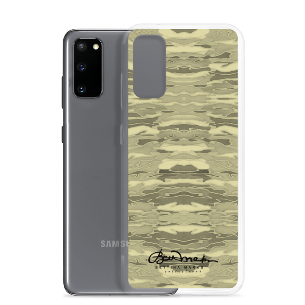Khaki Lava Camouflage Samsung Case (select model)