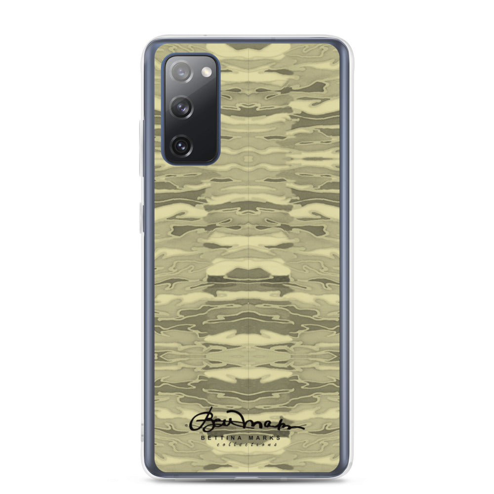 Khaki Lava Camouflage Samsung Case (select model)