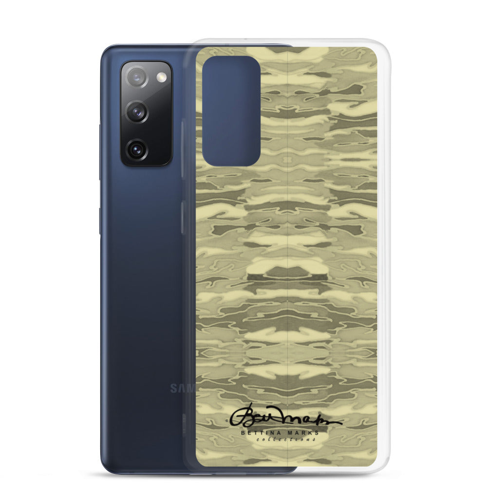 Khaki Lava Camouflage Samsung Case (select model)