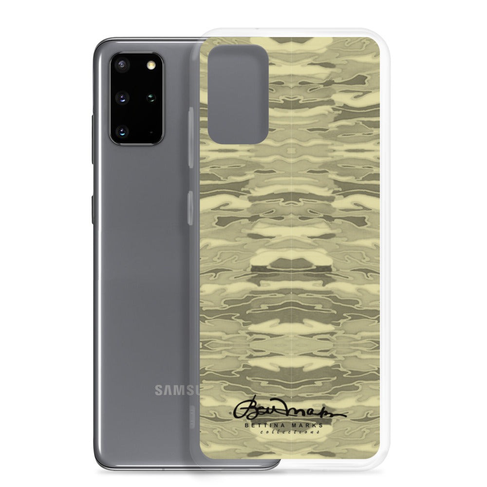 Khaki Lava Camouflage Samsung Case (select model)