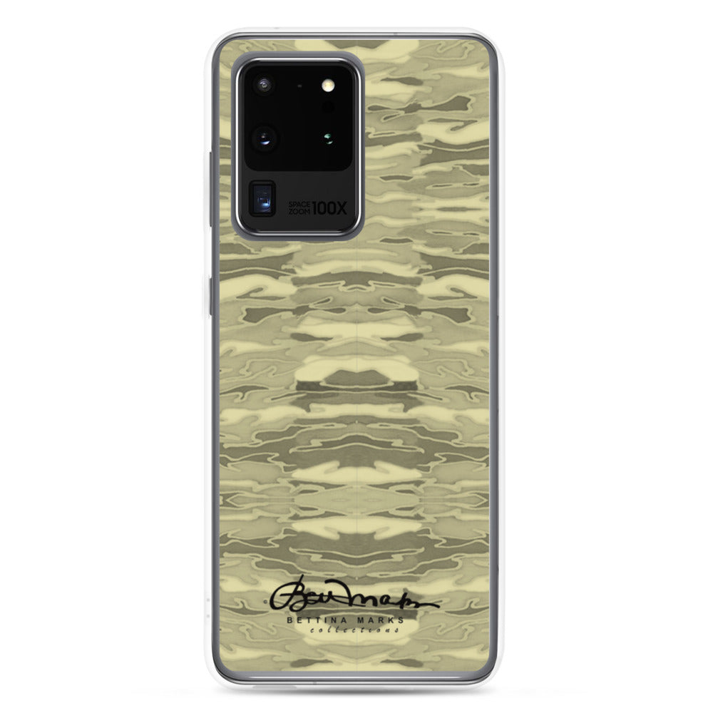 Khaki Lava Camouflage Samsung Case (select model)