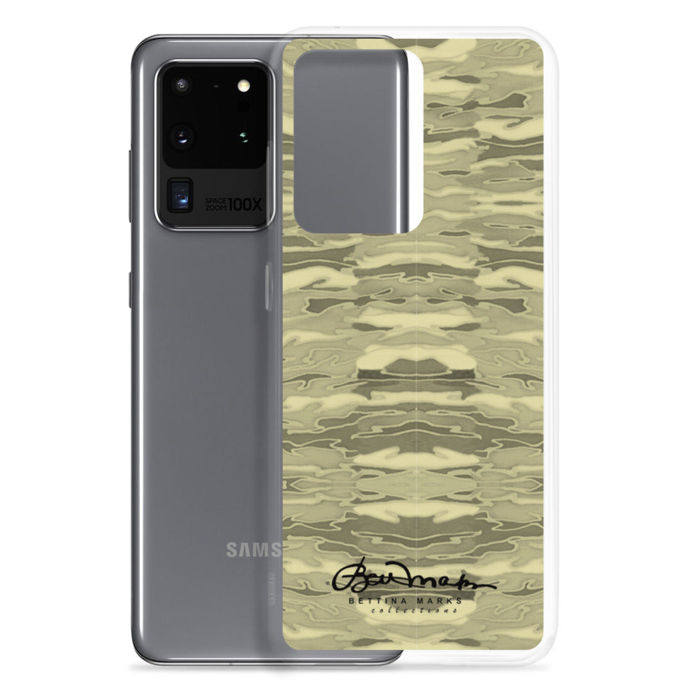 Khaki Lava Camouflage Samsung Case (select model)