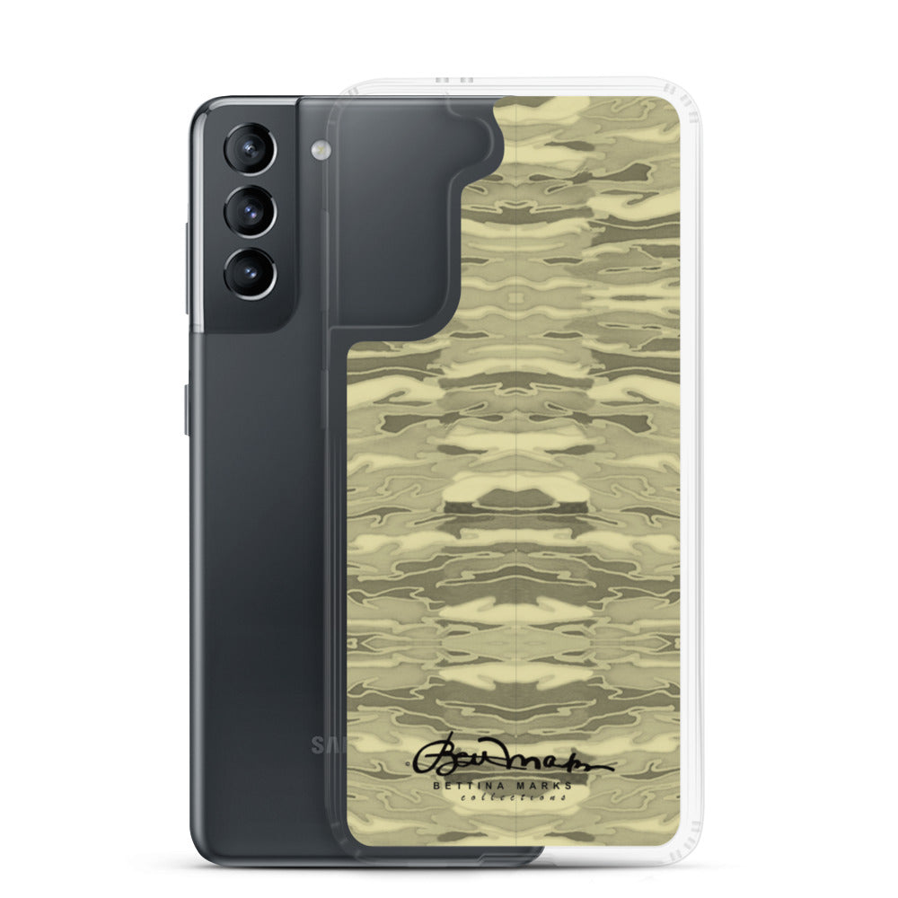 Khaki Lava Camouflage Samsung Case (select model)