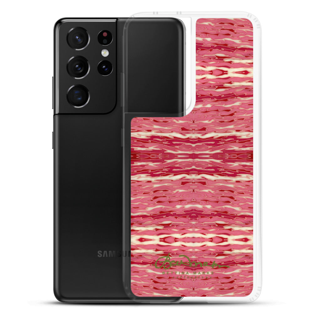 Pink Camouflage Lava Samsung Case (select model)