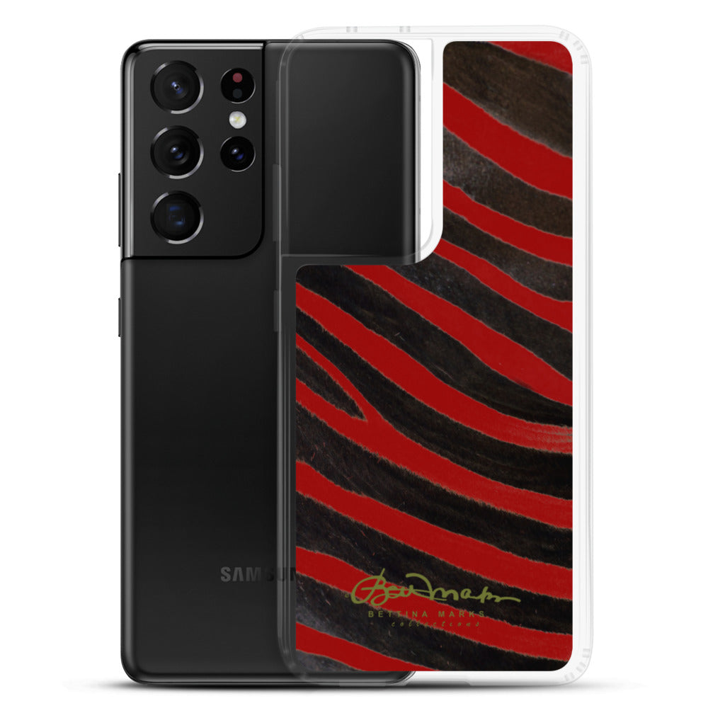 Red Zebra Samsung Case (select model)