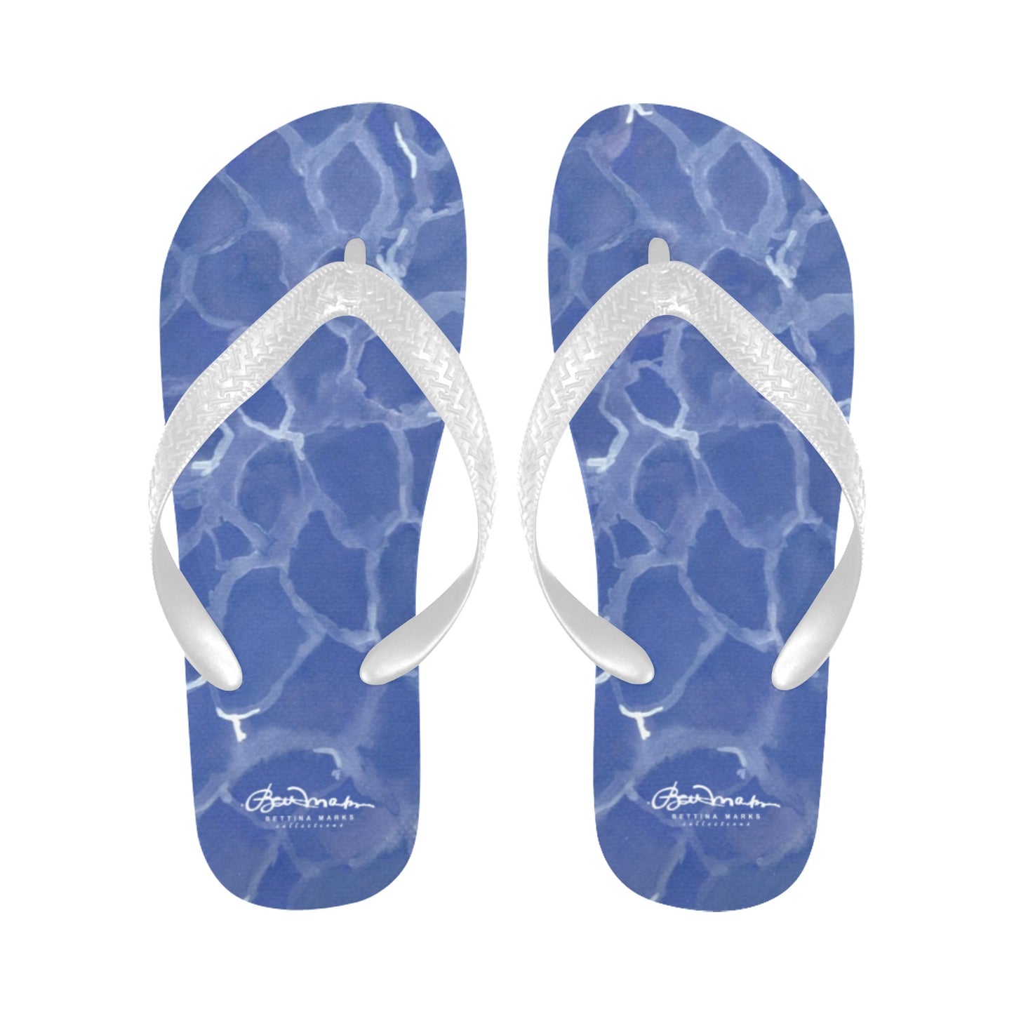 Blue Pool Flip Flops for Men/Women
