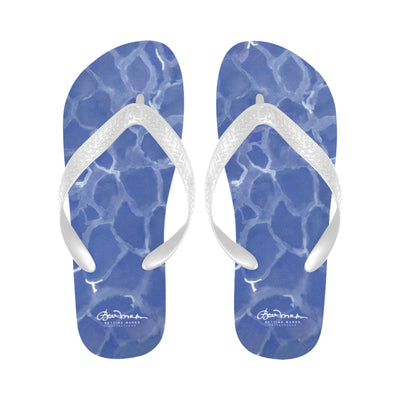 Blue Pool Flip Flops for Men/Women