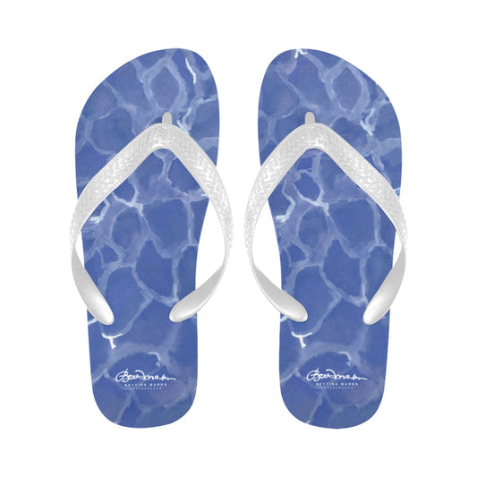 Blue Pool Flip Flops for Men/Women