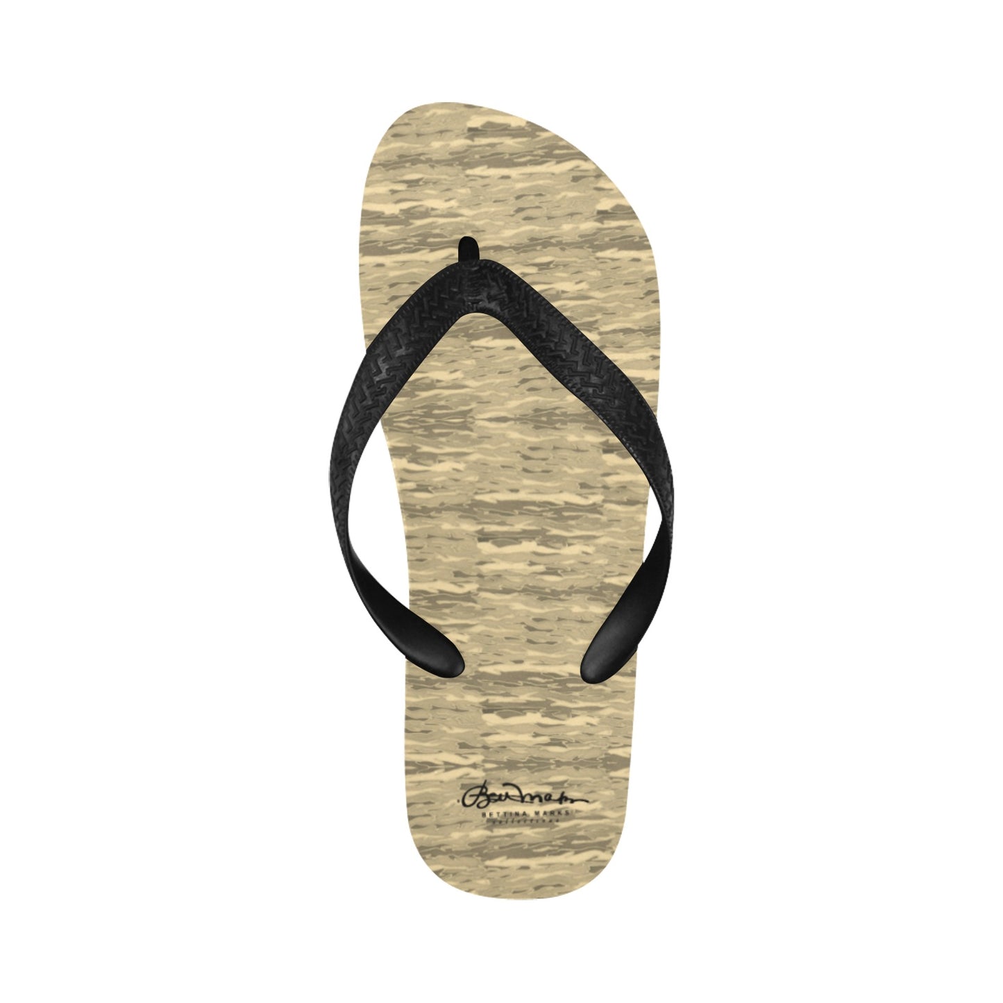 Sand Lava Camouflage Flip Flops for Men/Women