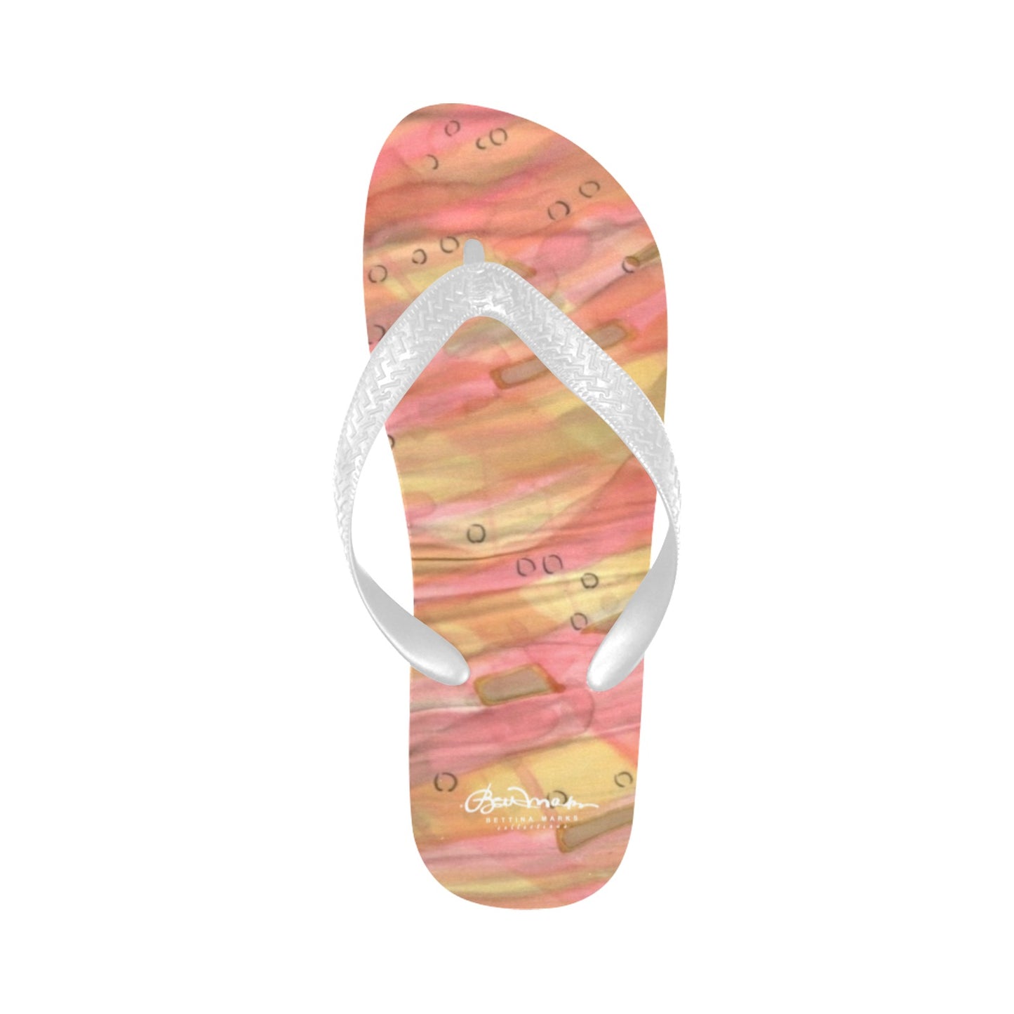 Dreamy Floral Flip Flops for Men/Women