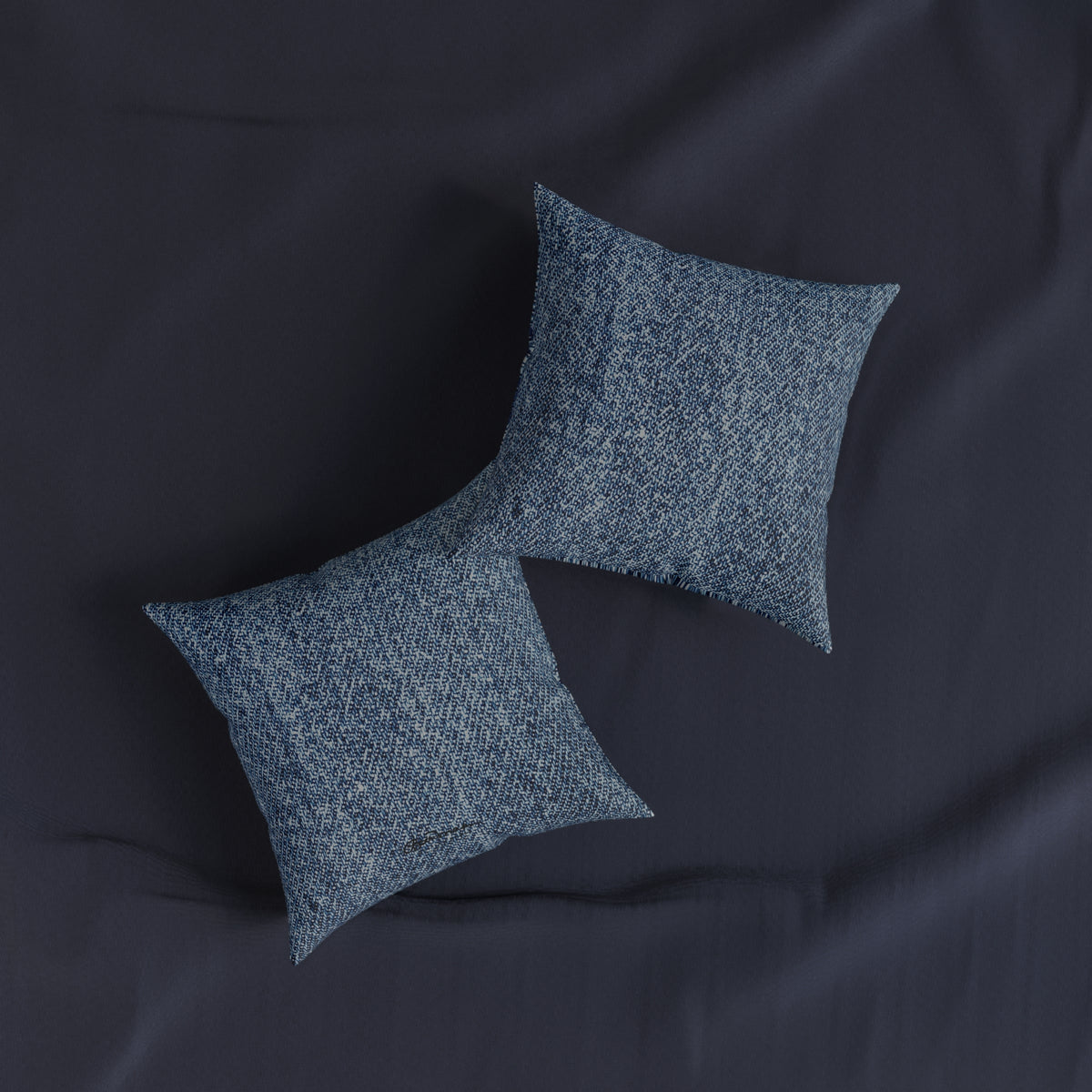 Denim Square Pillow