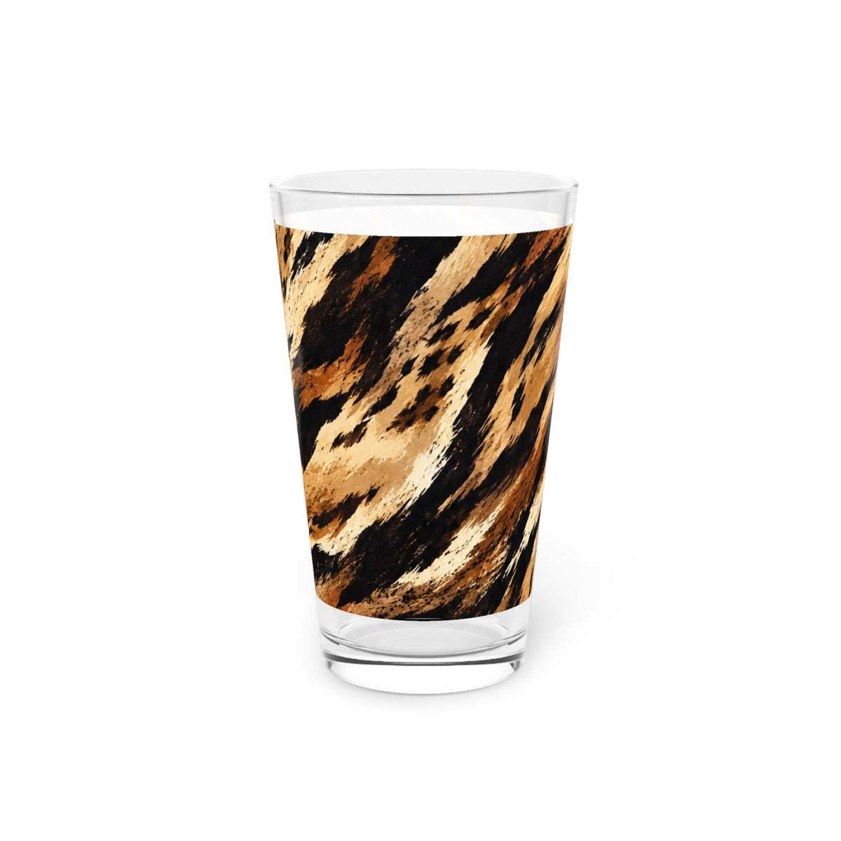 Tiger Pint Glass