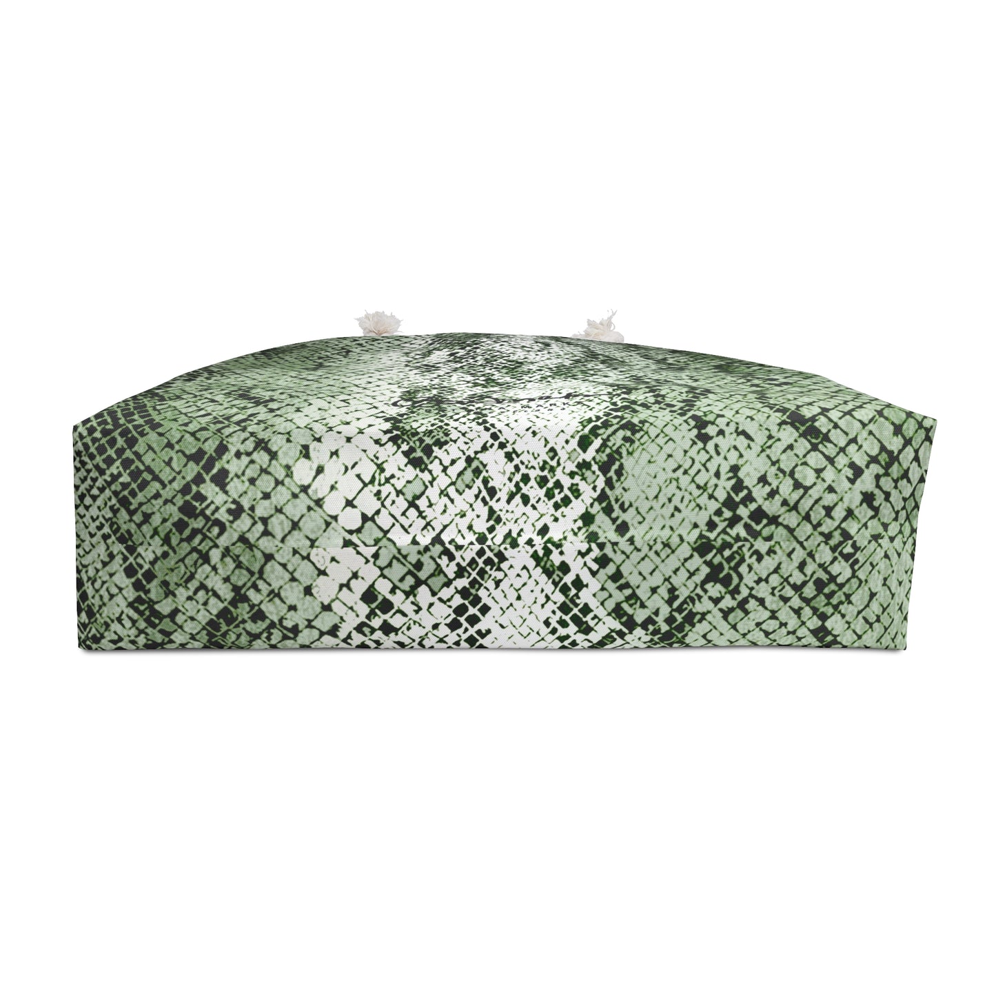 Sage Snake Skin Weekender Bag