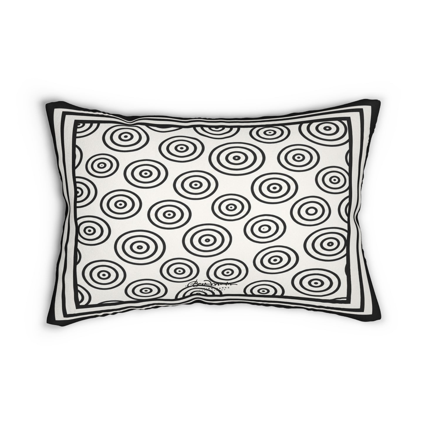 B&W Target Lumbar Pillow