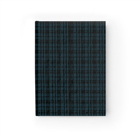 Twilight Teal Plaid Journal