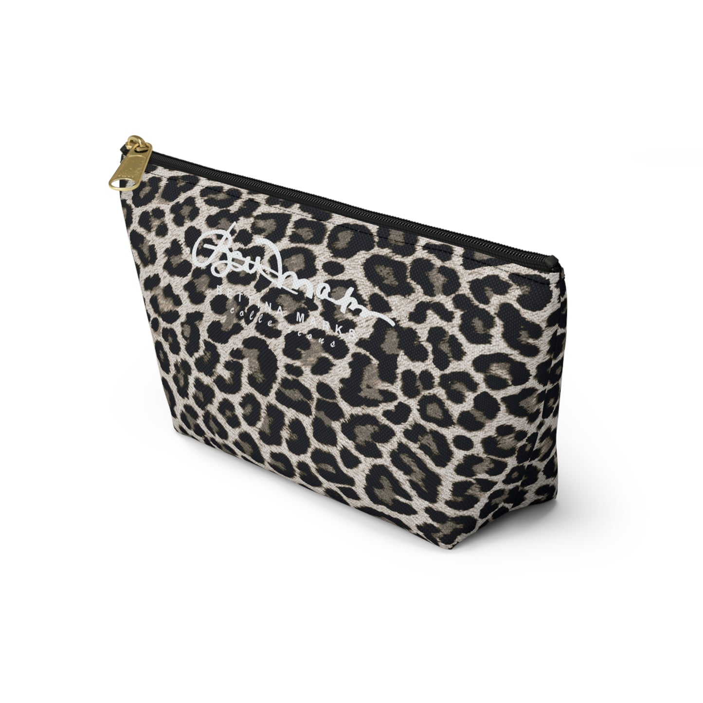 Snow Leopard Accessory Pouch w T-bottom