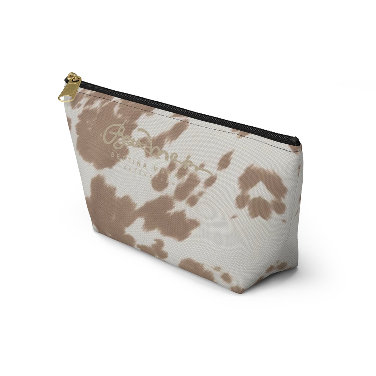 Pony Skin Accessory Pouch w T-bottom