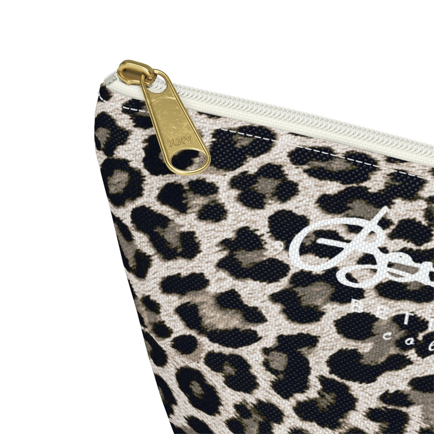 Snow Leopard Accessory Pouch w T-bottom