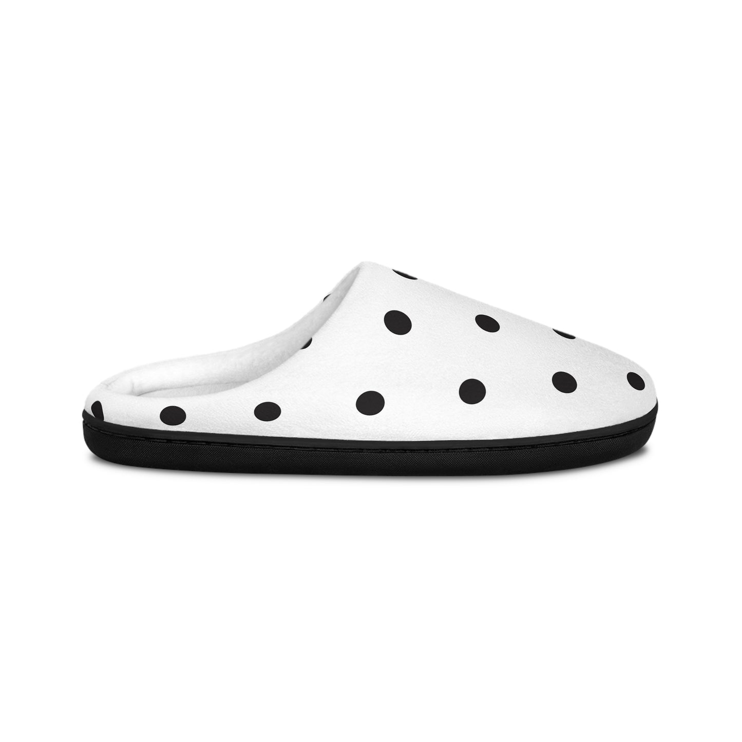 Poppy Seed Polka Dot Women's Indoor Slippers