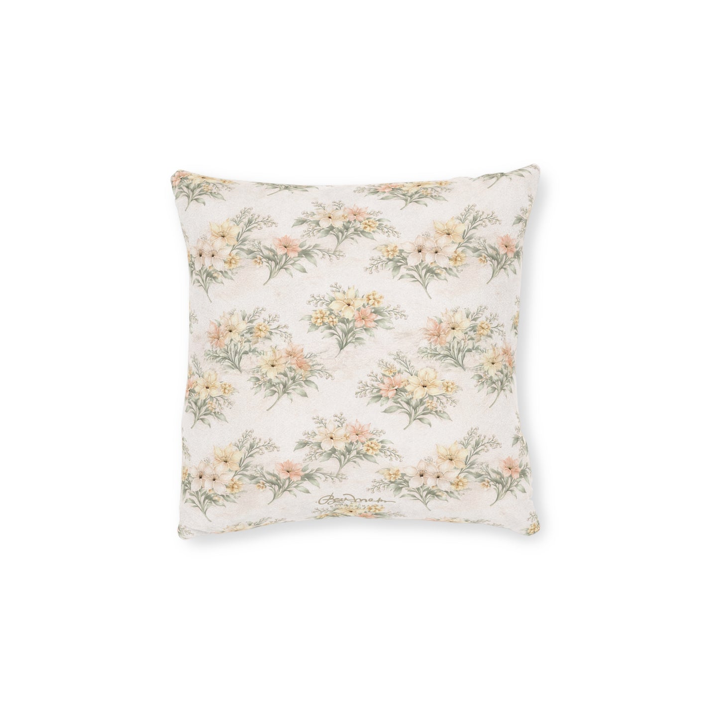 Ditsy Floral Square Pillow
