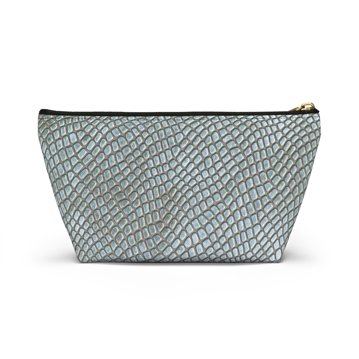 Faded Crocodile Accessory Pouch w T-bottom
