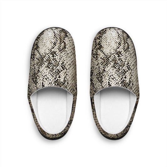 Deep Snake Skin Men's Indoor Slippers