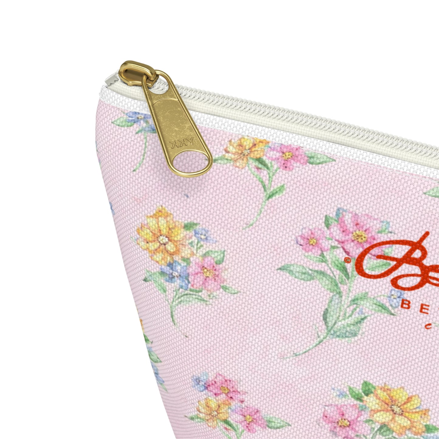 Multicolor Floral Accessory Pouch